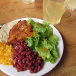 Casado-a typical Costa Rican plate on Spanish Immersion