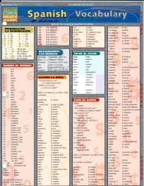 Spanish Vocabulary Quick Study Guide