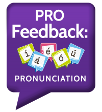 Pro feedback medical spanish pronunciation