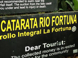 Catarata la Fortuna