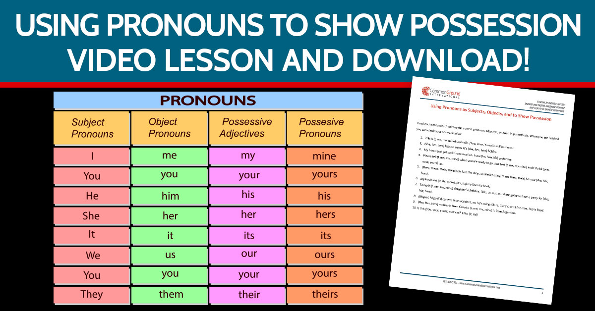 Using-Pronouns-as-Subjects-in-English