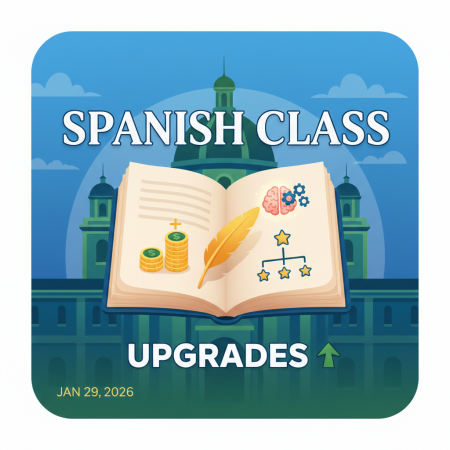 Spanish Class upgrades
