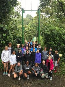 High School Spanish Immersion Arenal National Park Hike and Zipline