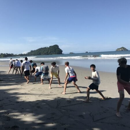 Learning how to surf on Spanish immersion in Costa Rica