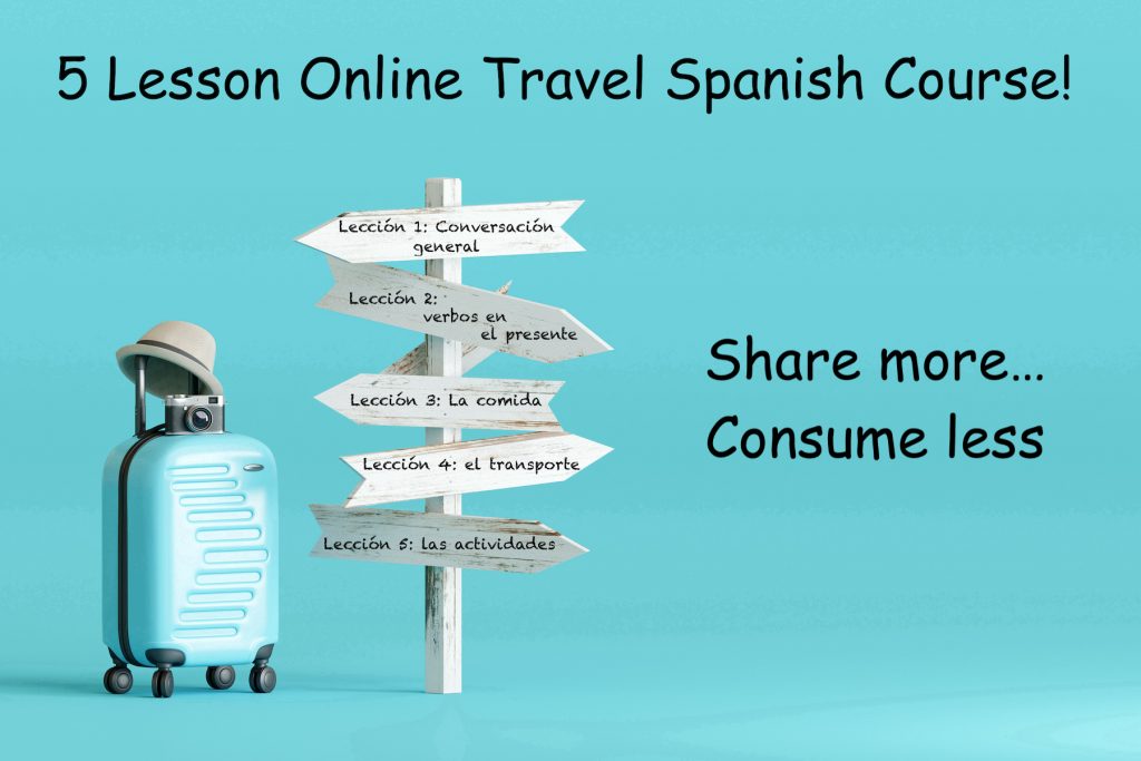 Online Travel Spanish Course