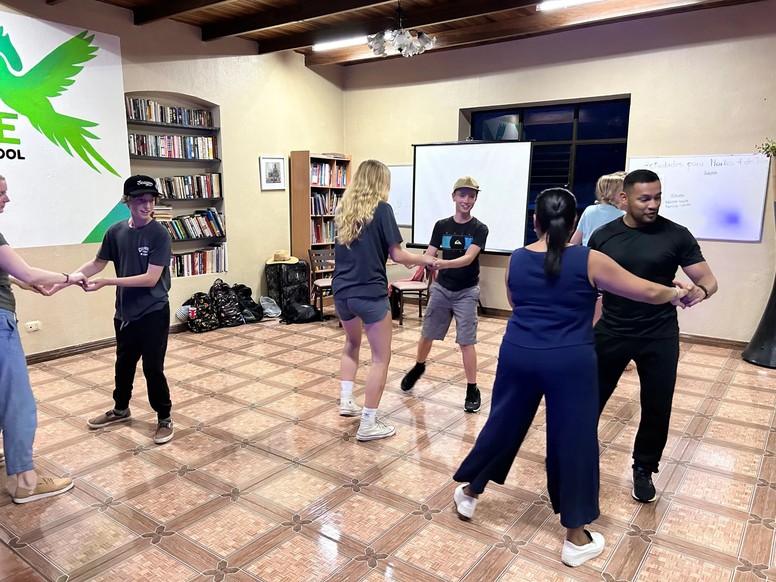 Costa Rica Family Spanish Immersion Trip - Dancing lessons