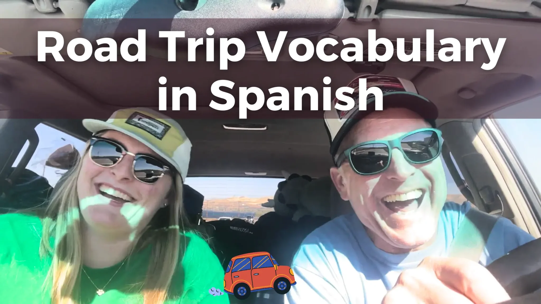 Road Trip Vocabulary in Spanish 🚗🛣️