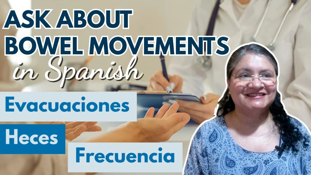 Ask About Bowel Movements in Spanish